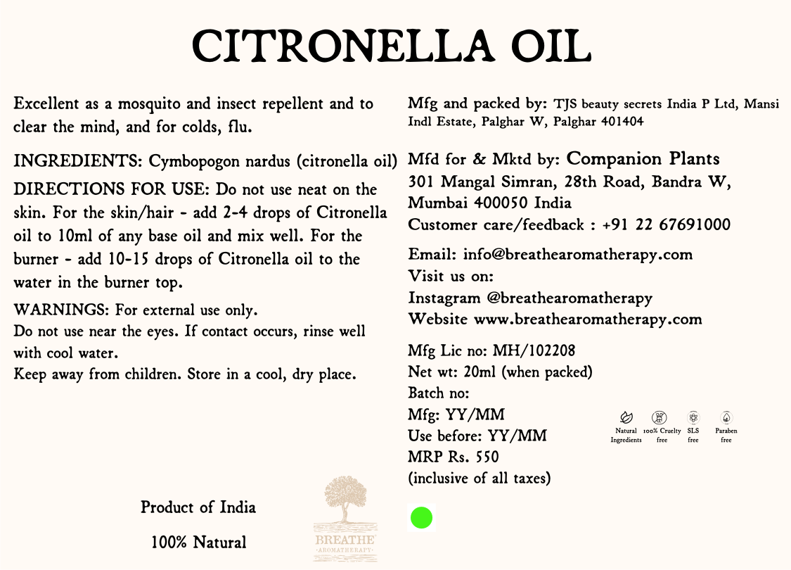 Citronella Oil