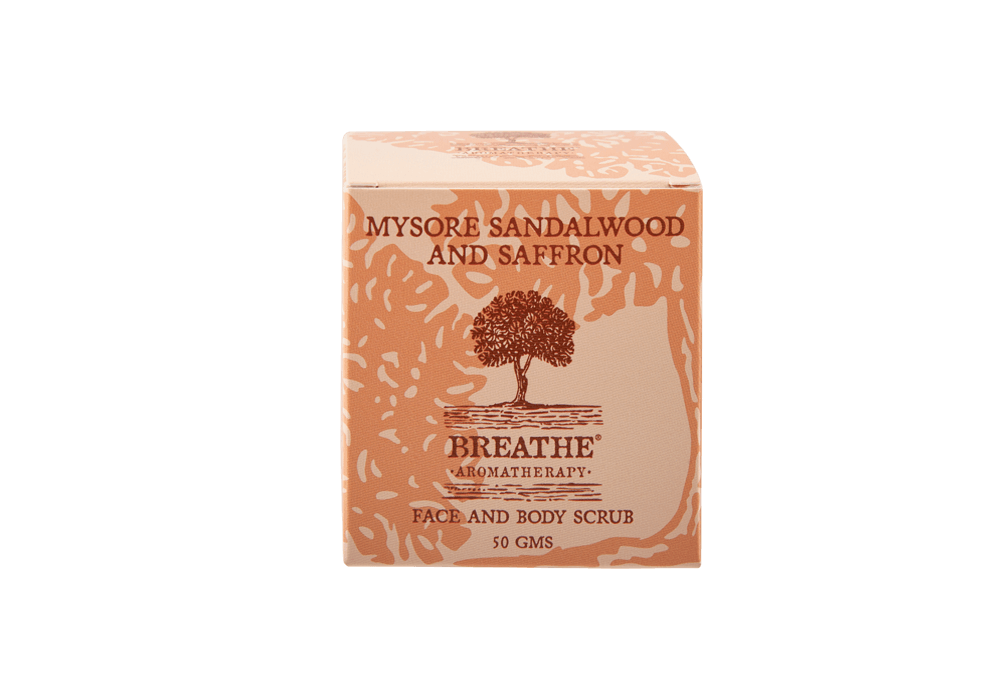 Mysore Sandalwood & Saffron Scrub