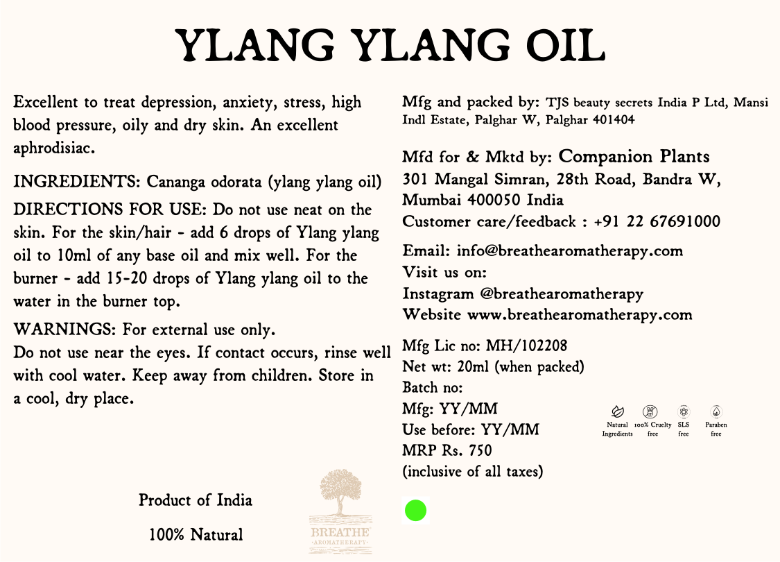 Ylang Ylang Oil
