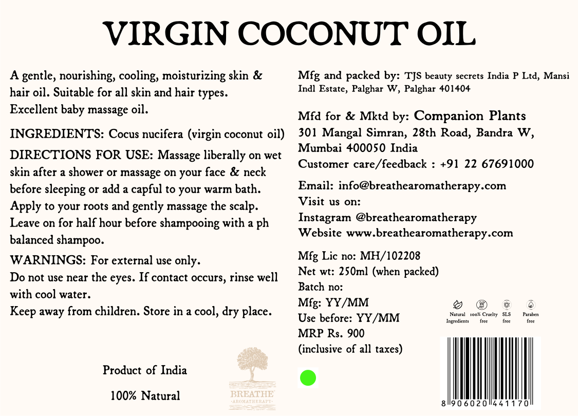 Pure Virgin Coconut Oil