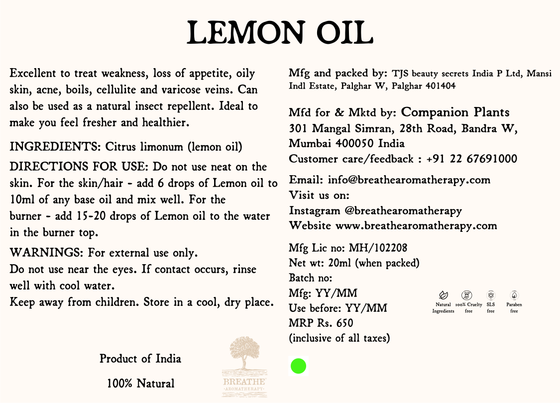 Lemon Oil